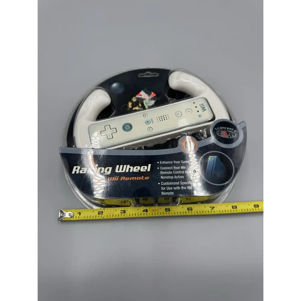 Racing‎ Wheel For Nintendo Wii Remote -- NEW